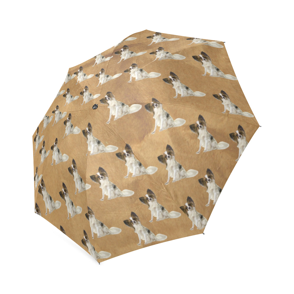 Papillon Umbrella - Tan