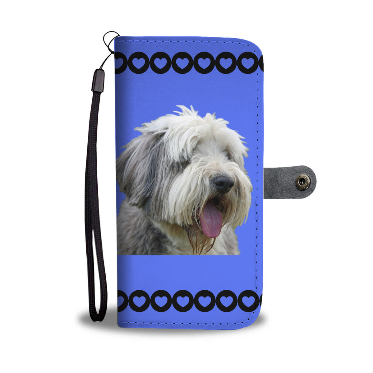 Bearded Collie Phone Case Wallet