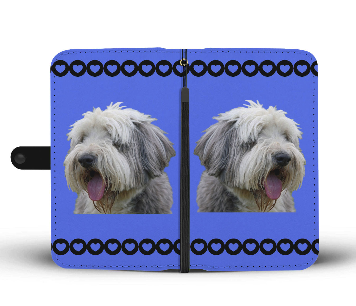 Bearded Collie Phone Case Wallet
