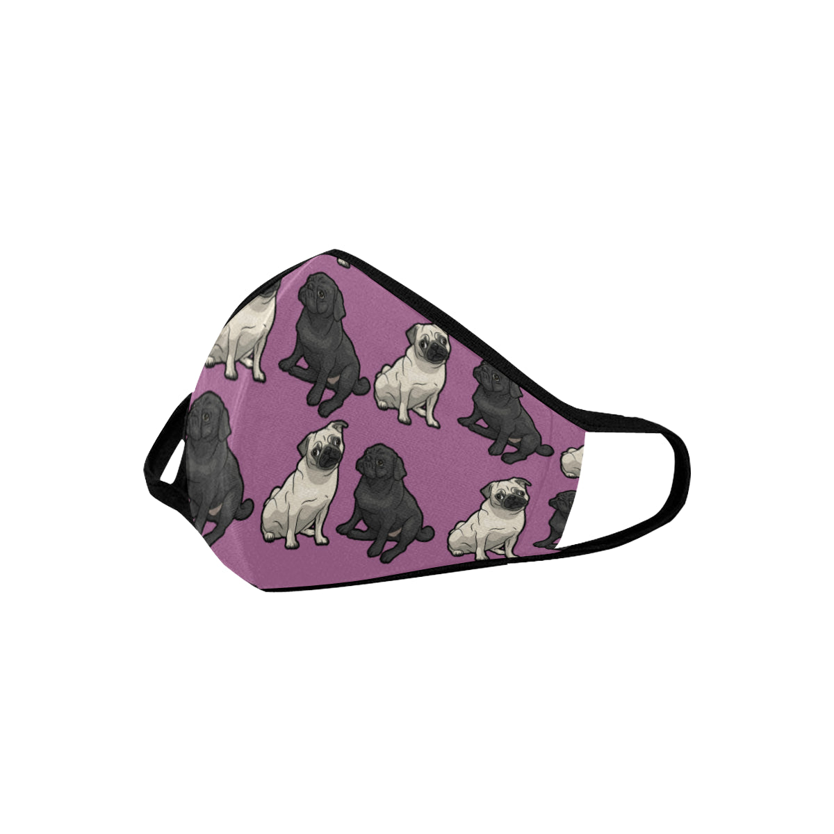 Pug Face Cover- Cartoon