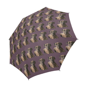 Boerboel/South African Mastiff Umbrella - Aubergine