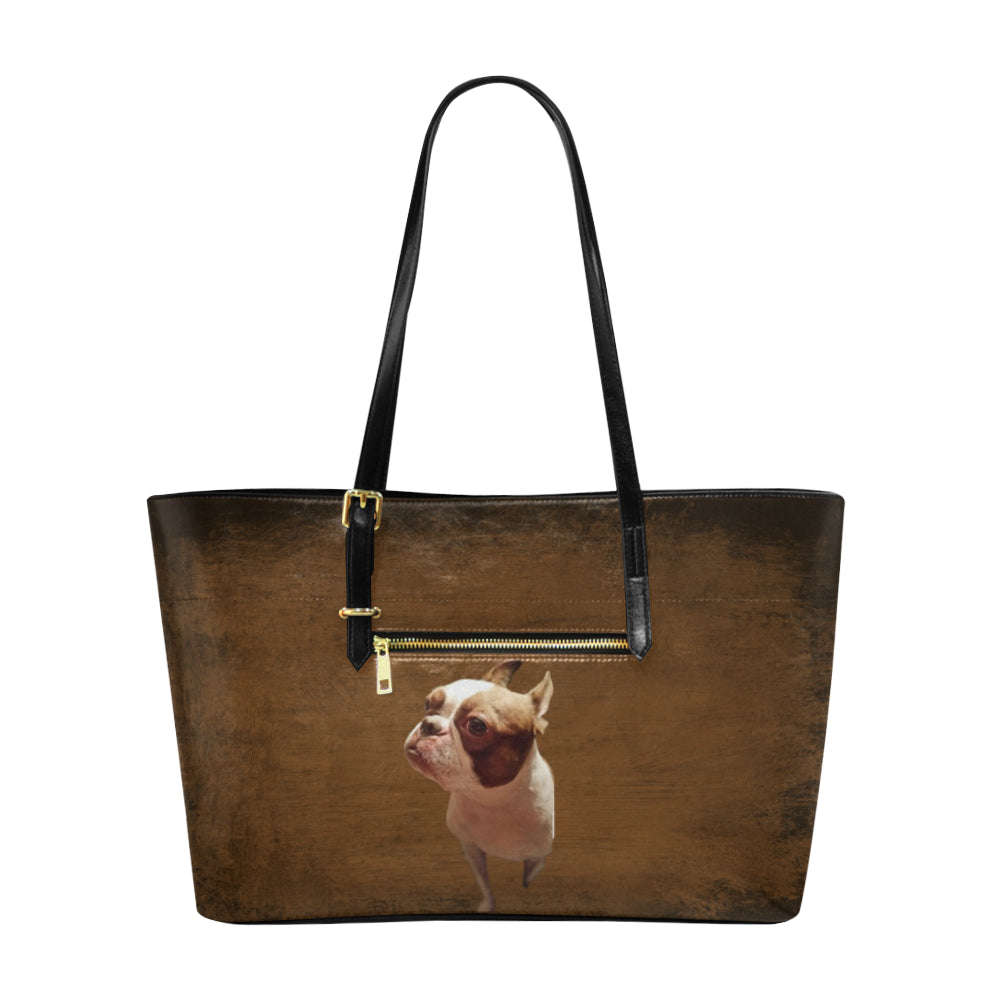 Boston Terrier Tote Bag -Large
