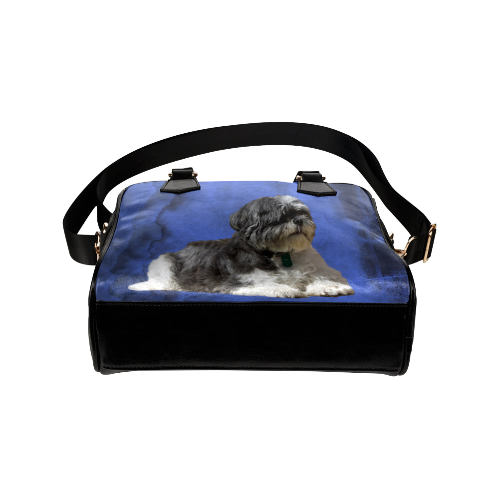 Shih Tzu Shoulder Bag - Blue