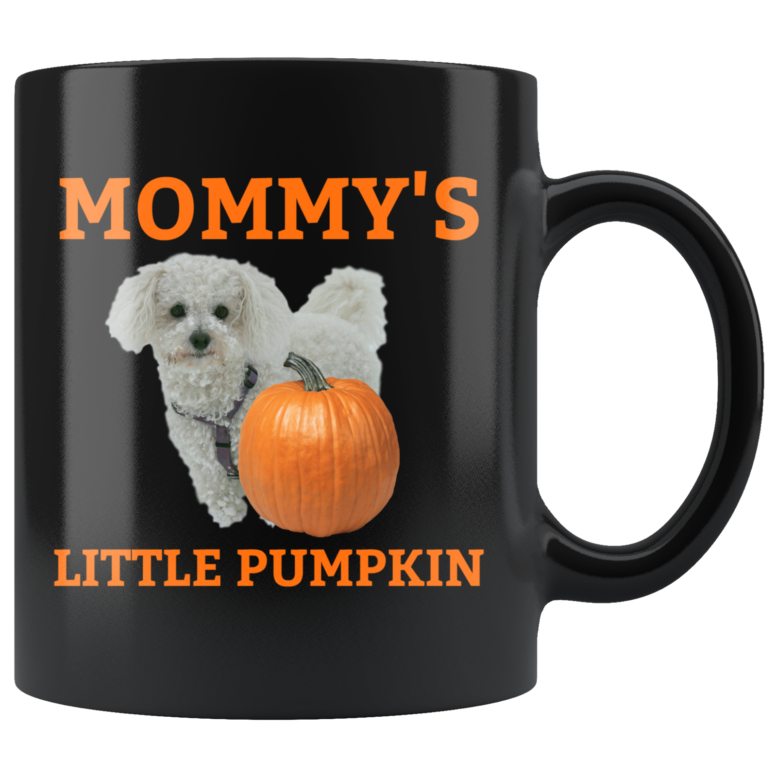 Mommy's Little Pumpkin Mug - Bichon