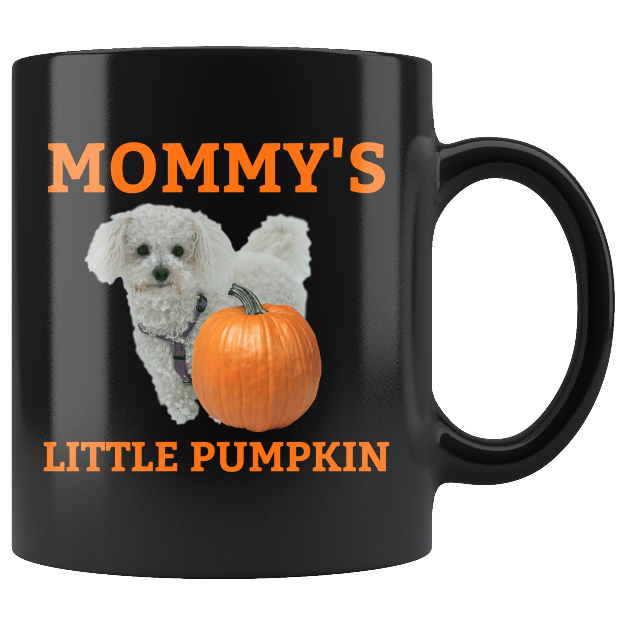 Mommy's Little Pumpkin Mug - Bichon