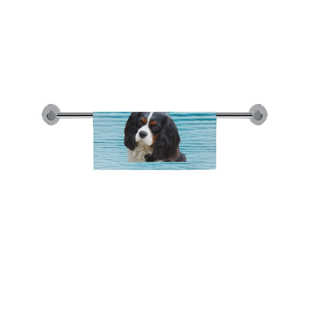 Tri Cavalier King Charles Spaniel Custom Towel