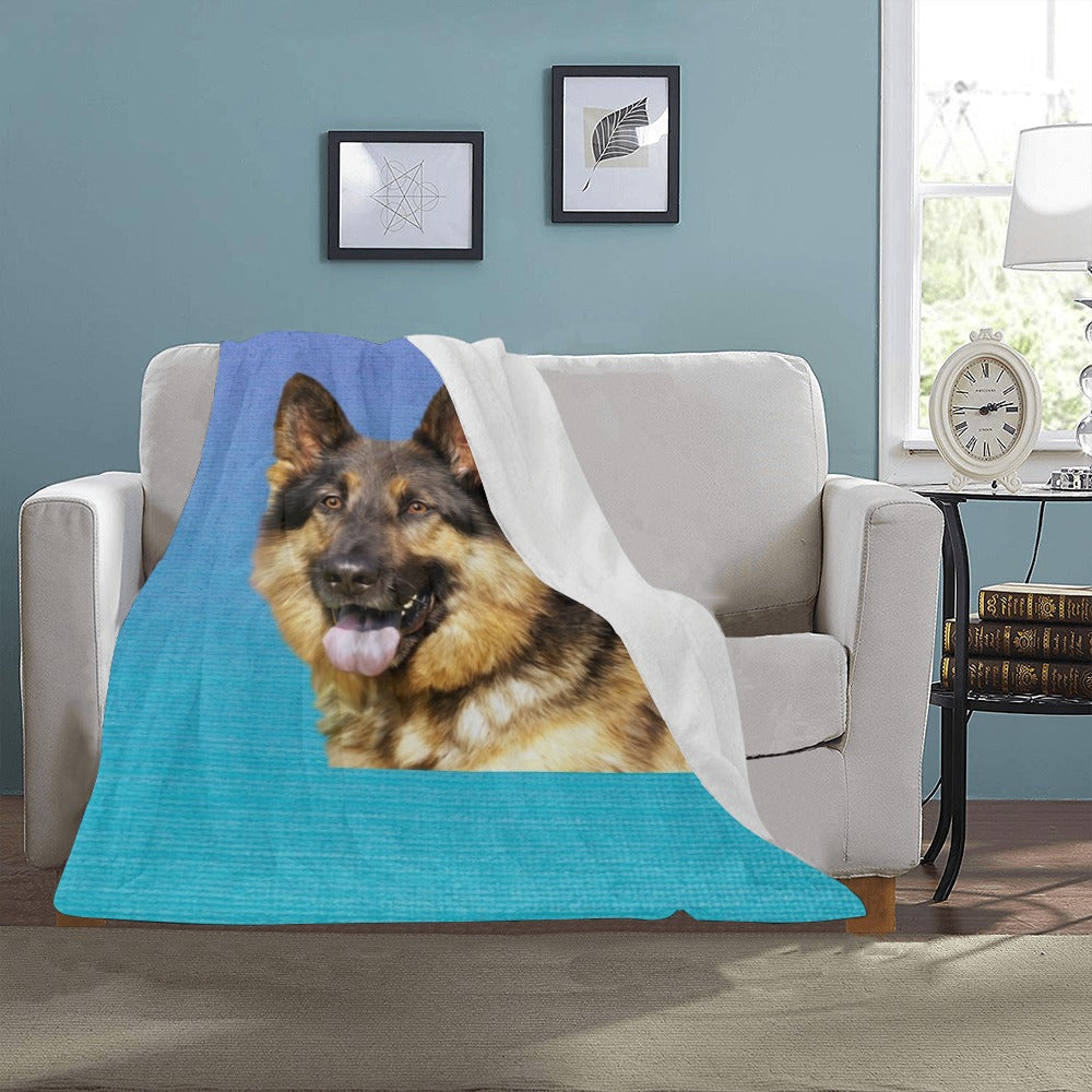 German Shepherd Pet Fleece Blanket