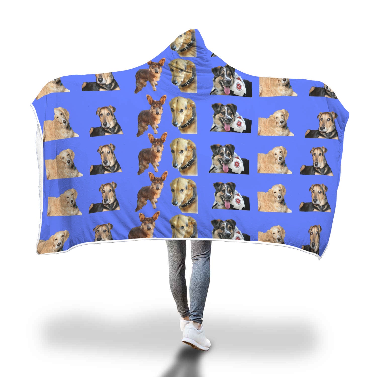 Rescue Dog Hooded Blanket