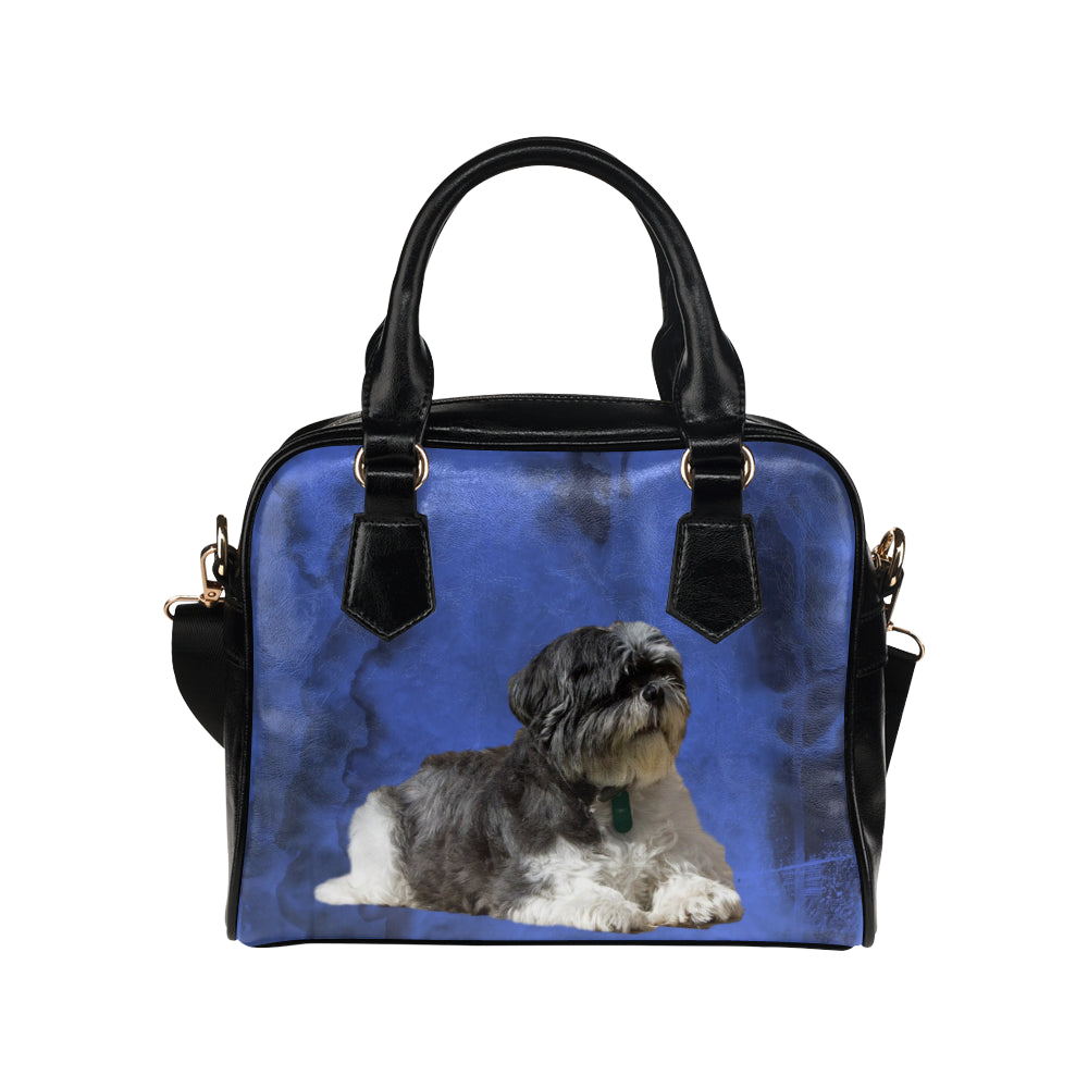 Shih Tzu Shoulder Bag - Blue