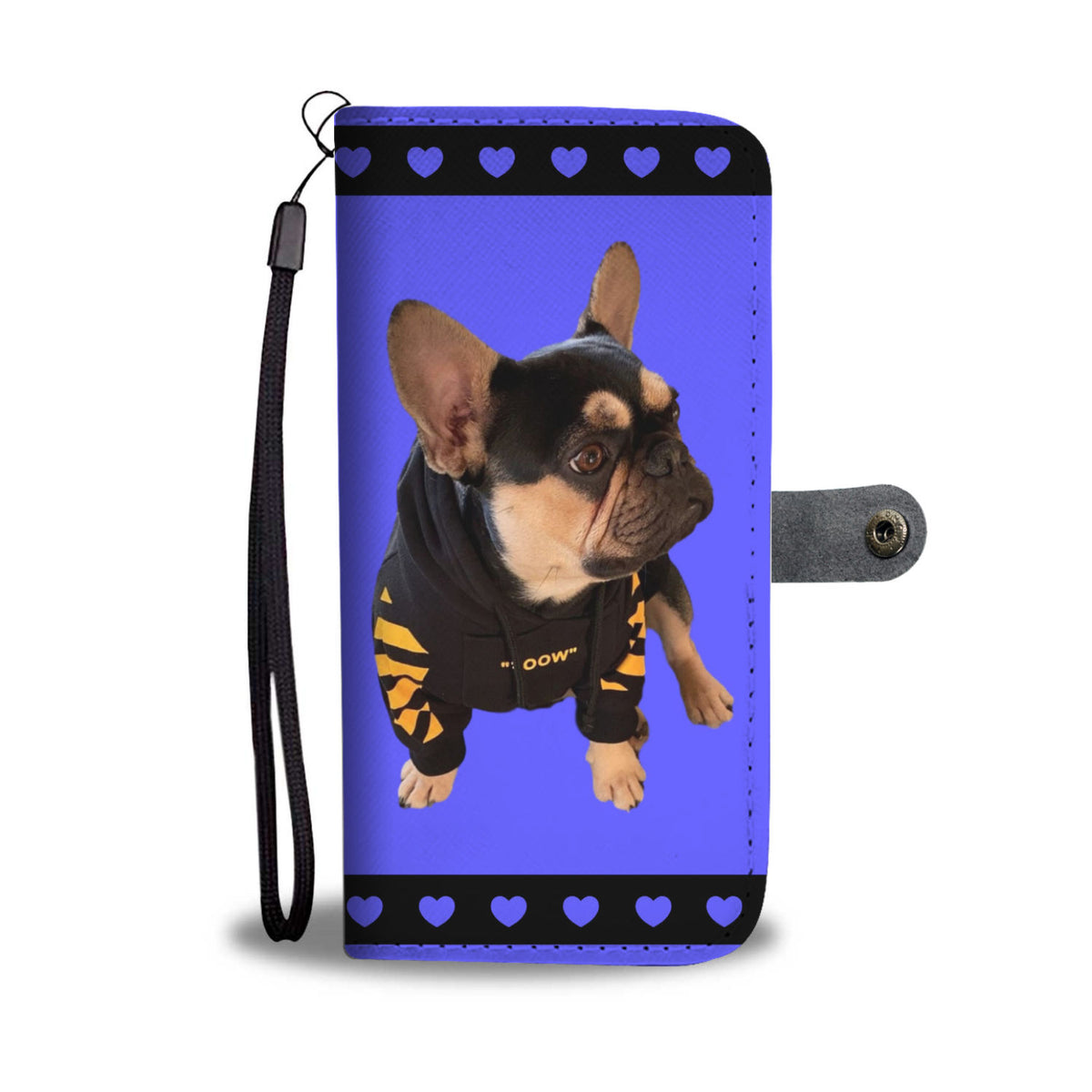 Carol&#39;s French Bulldog Phone Case Wallet