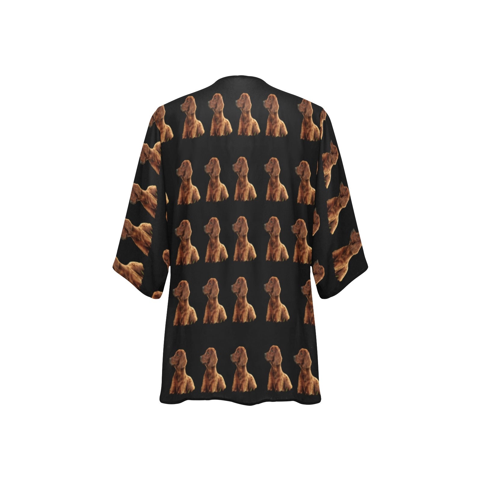 Irish Setter Chiffon Cover Up