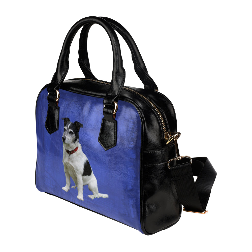 Jack Russell Terrier Shoulder Bag - Blue