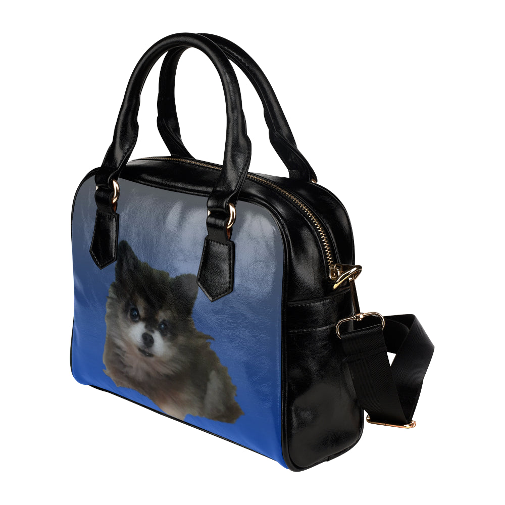 Toy Pomeranian Shoulder Bag - Hunter