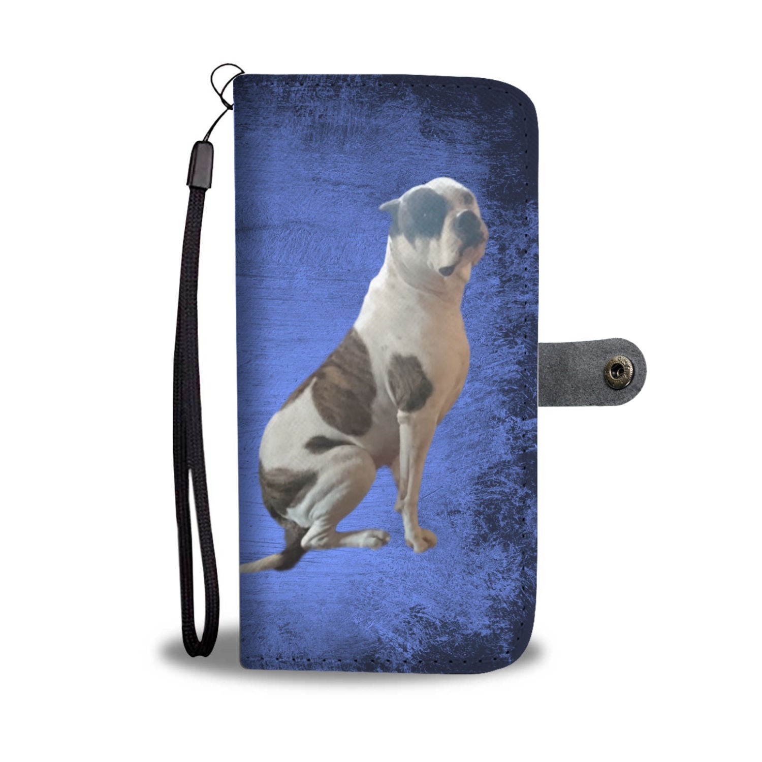 American Bulldog Phone Case Wallet - Kate
