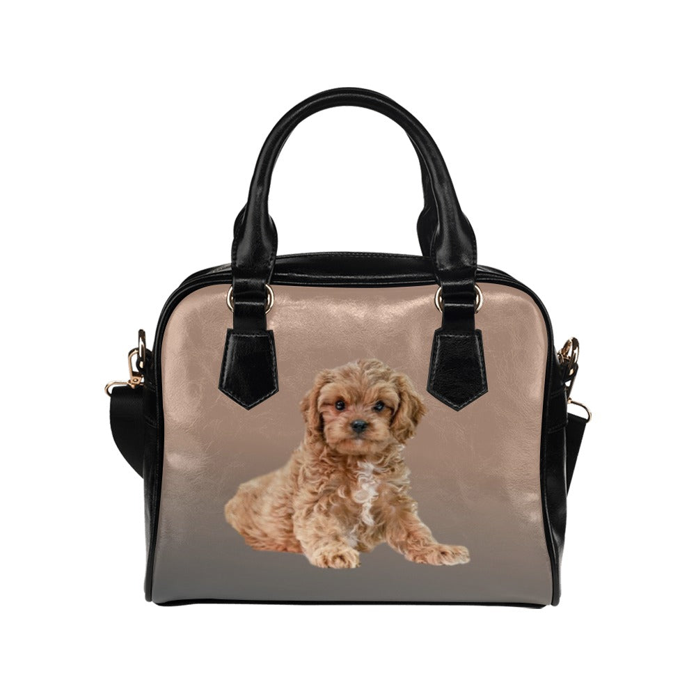 Cavapoo Shoulder Bag - Brown