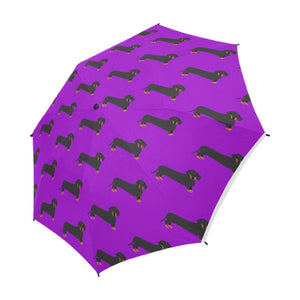 Dachshund Umbrella - Purple
