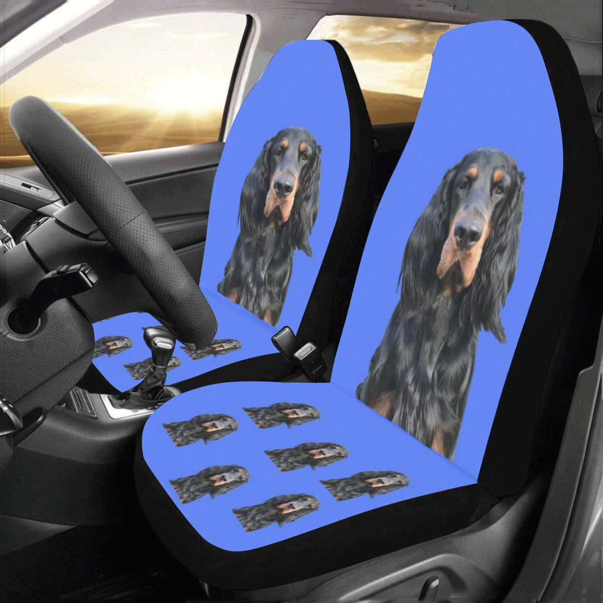 Gordon Setter Car Seat Covers (Set of 2)