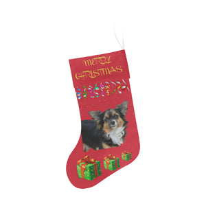 Chihuahua Christmas Stocking