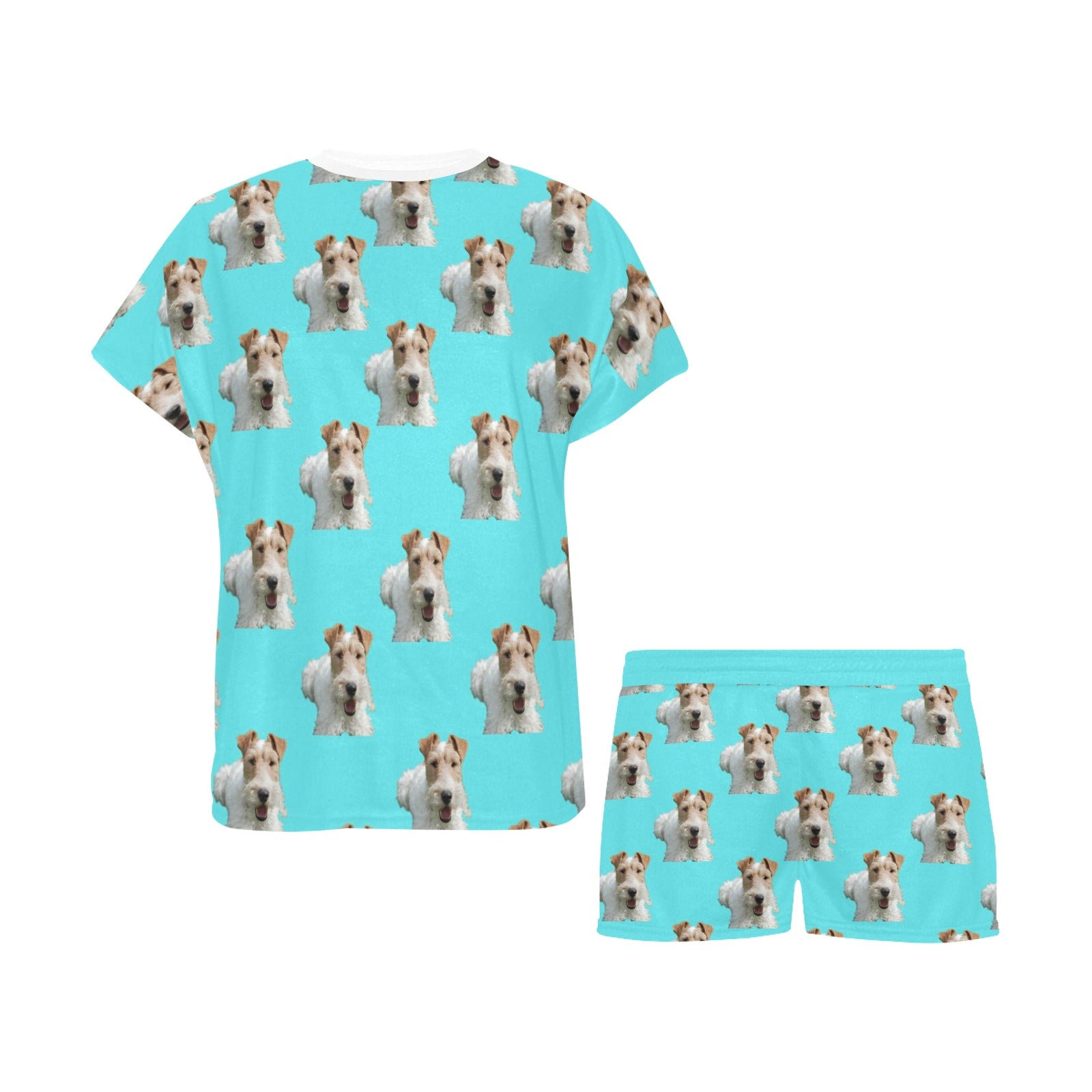 2 Piece Wire Fox Terrier PJ Set