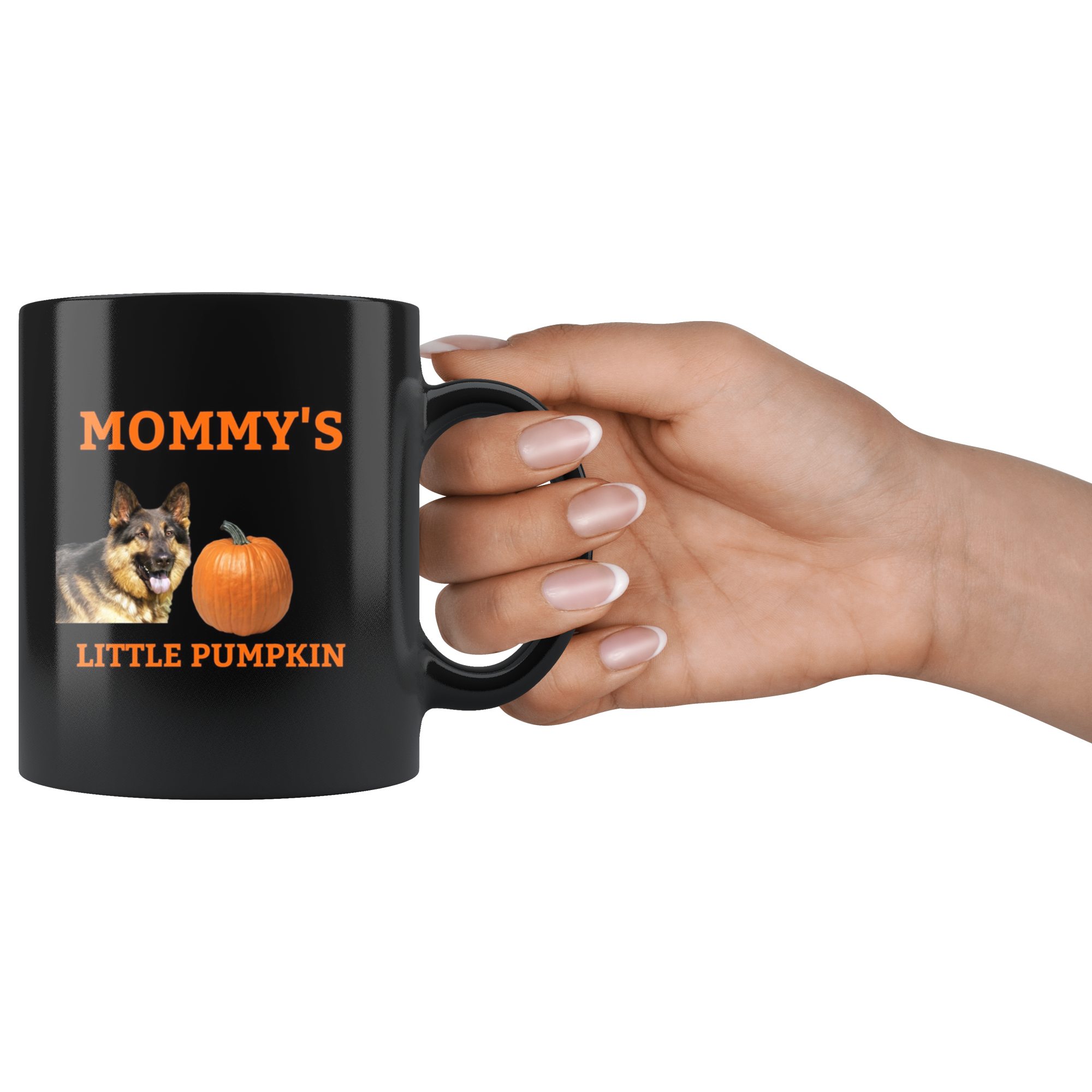 Mommy's Little Pumpkin Mug - German Shepherd