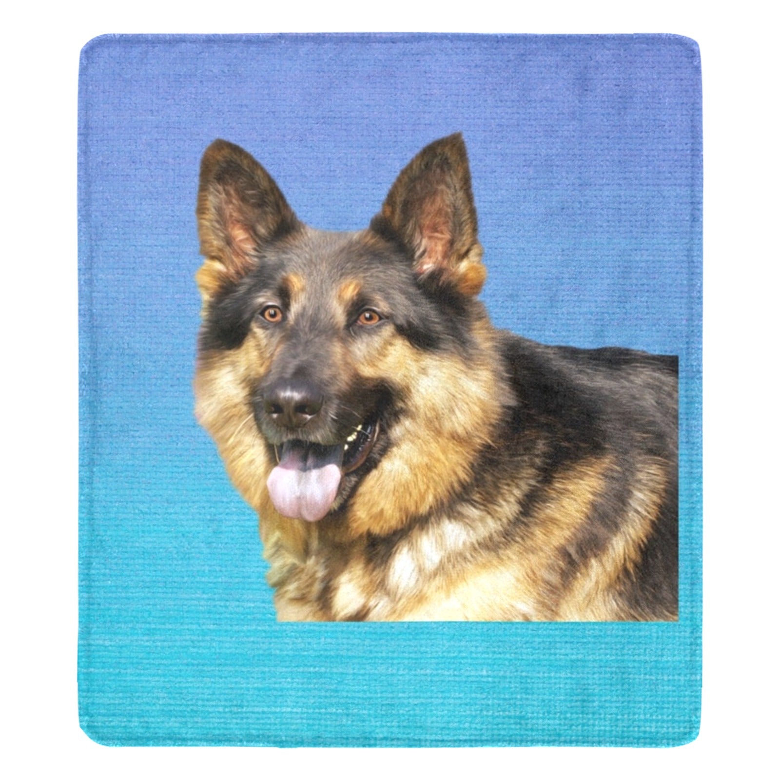 German Shepherd Micro Fleece Blanket