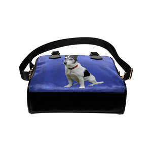 Jack Russell Terrier Shoulder Bag - Blue