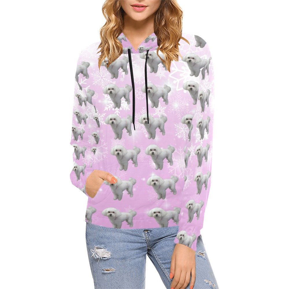 Bichon Hoodie - Holiday