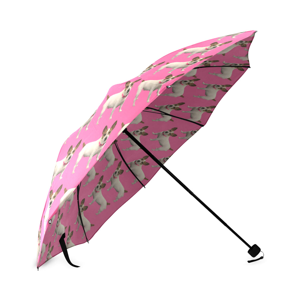 Jack Russell Umbrella - Pink