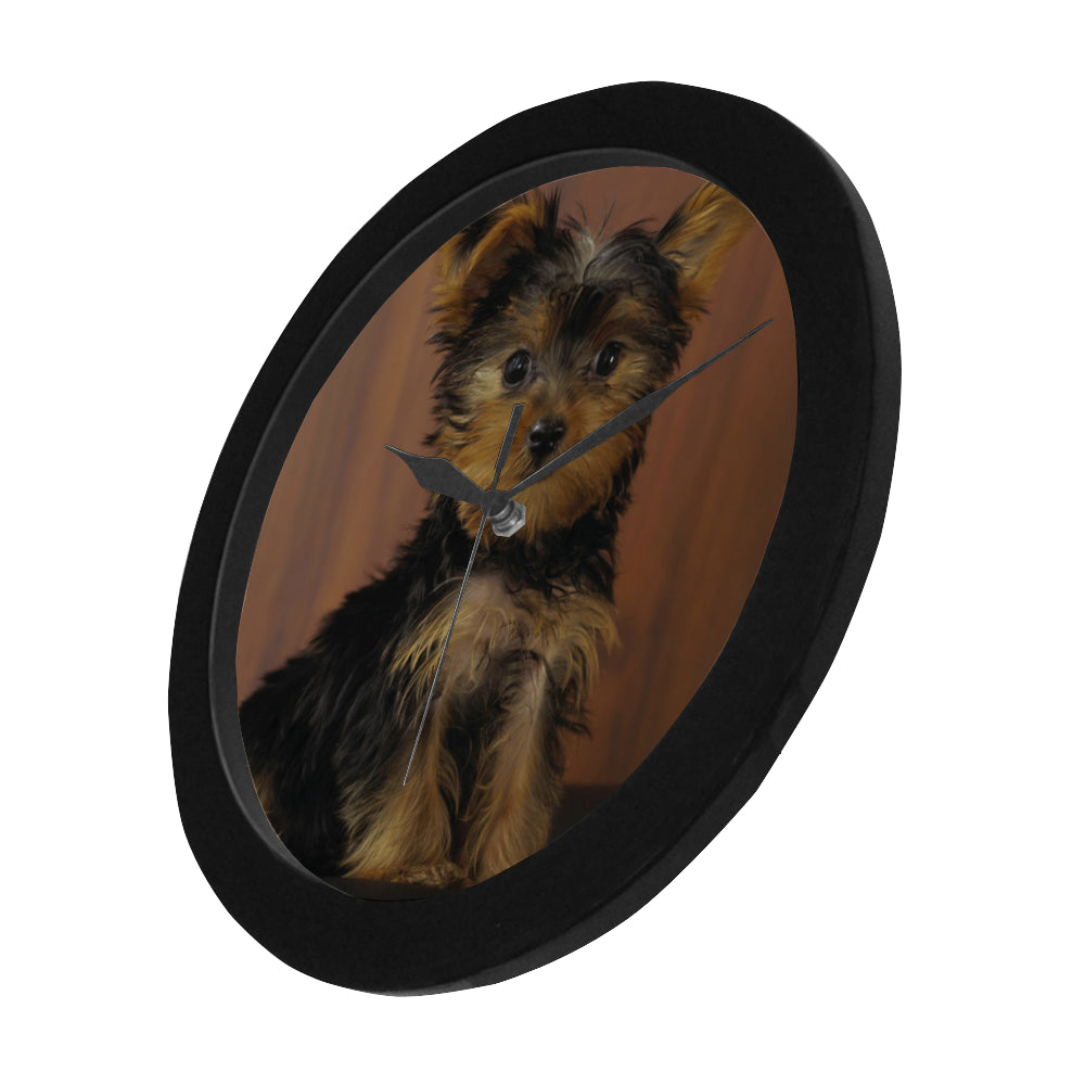 Yorkshire Terrier Clock