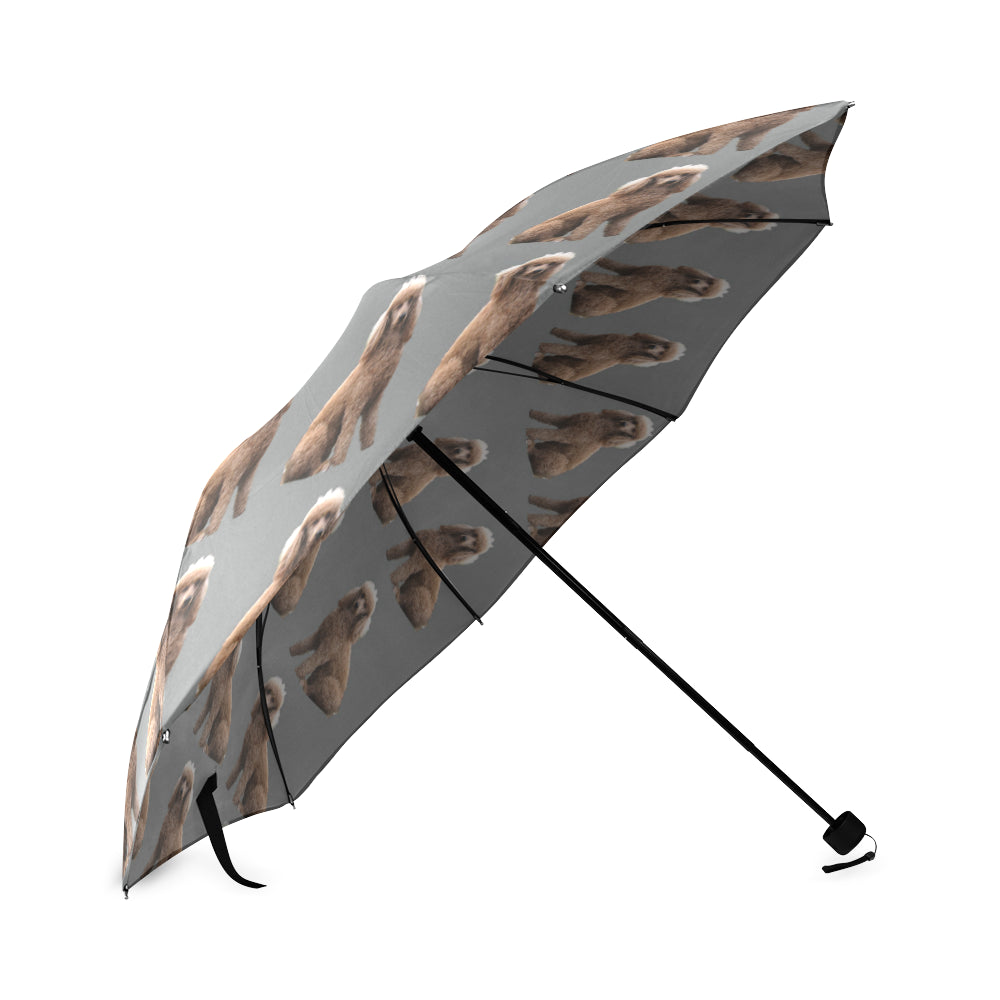 Poodle Umbrella - Grey