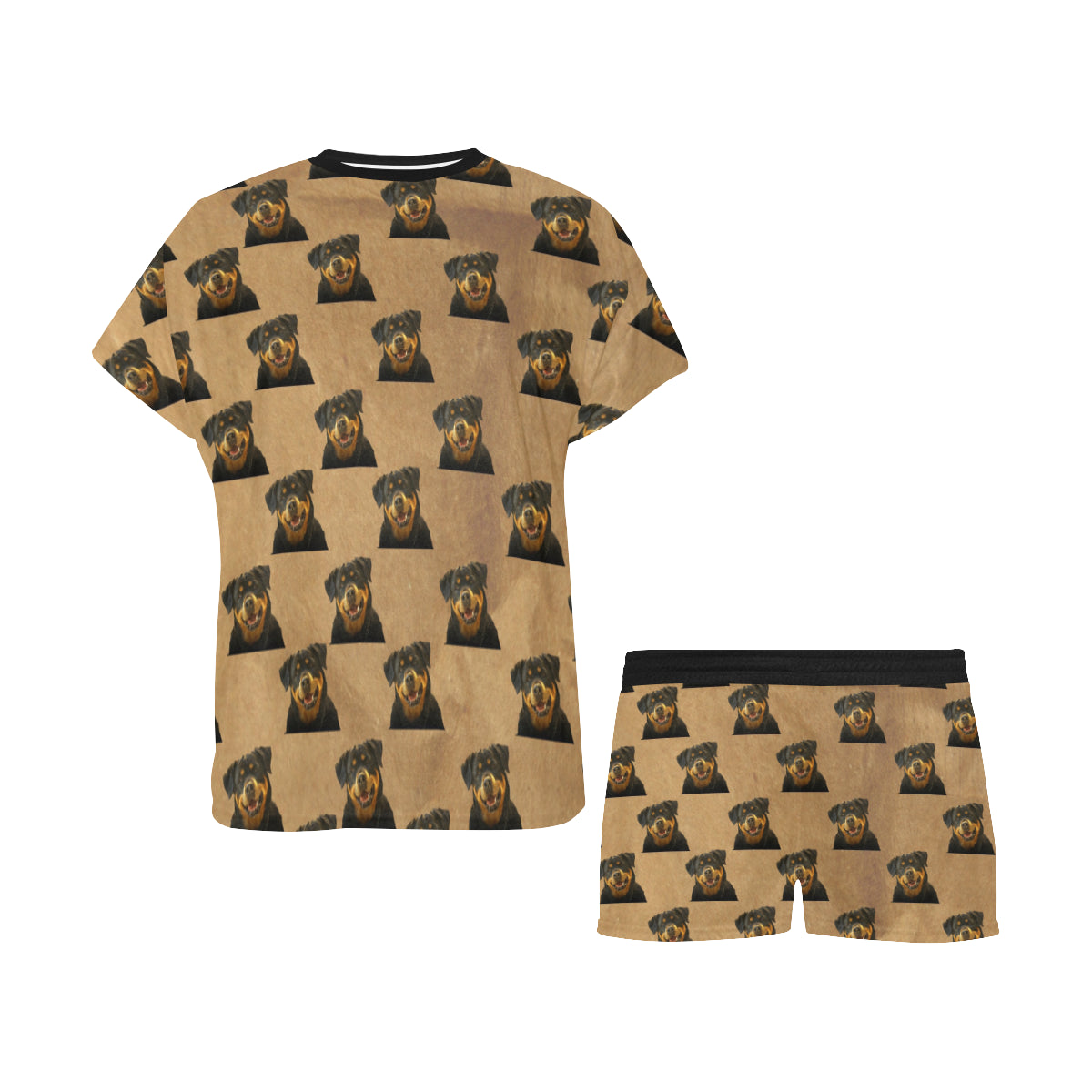 2 Piece Rottweiler PJ Set