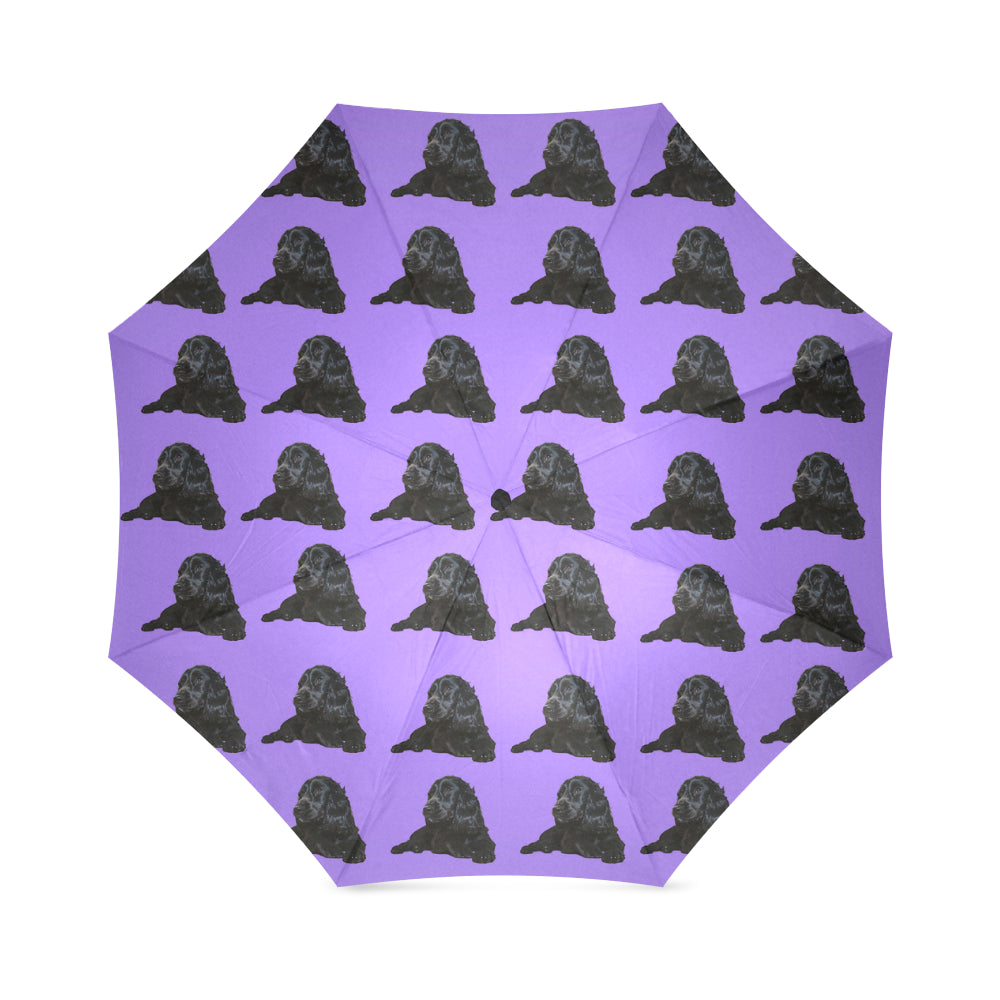 Cocker Spaniel Umbrella- American Black