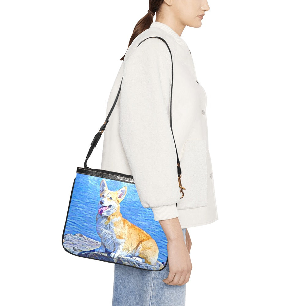 Corgi Shoulder Handbag