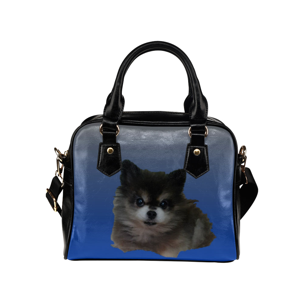 Toy Pomeranian Shoulder Bag - Hunter