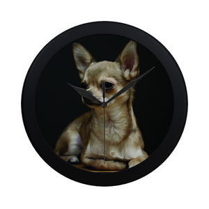Chihuahua Clock
