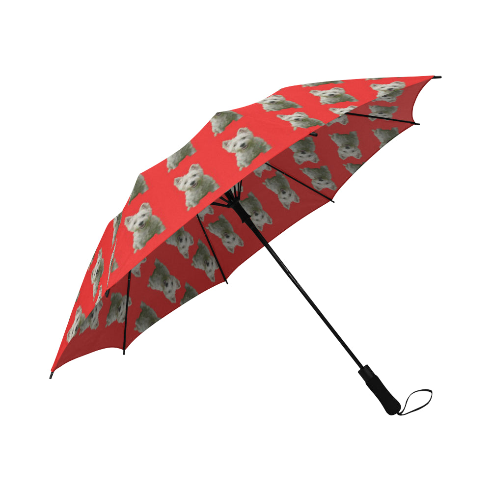 Westie Umbrella - Red