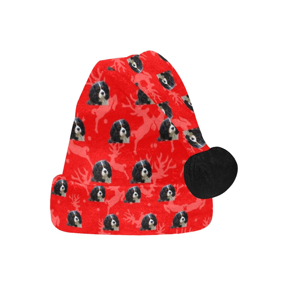 Cavalier King Charles Spaniel Santa Hat