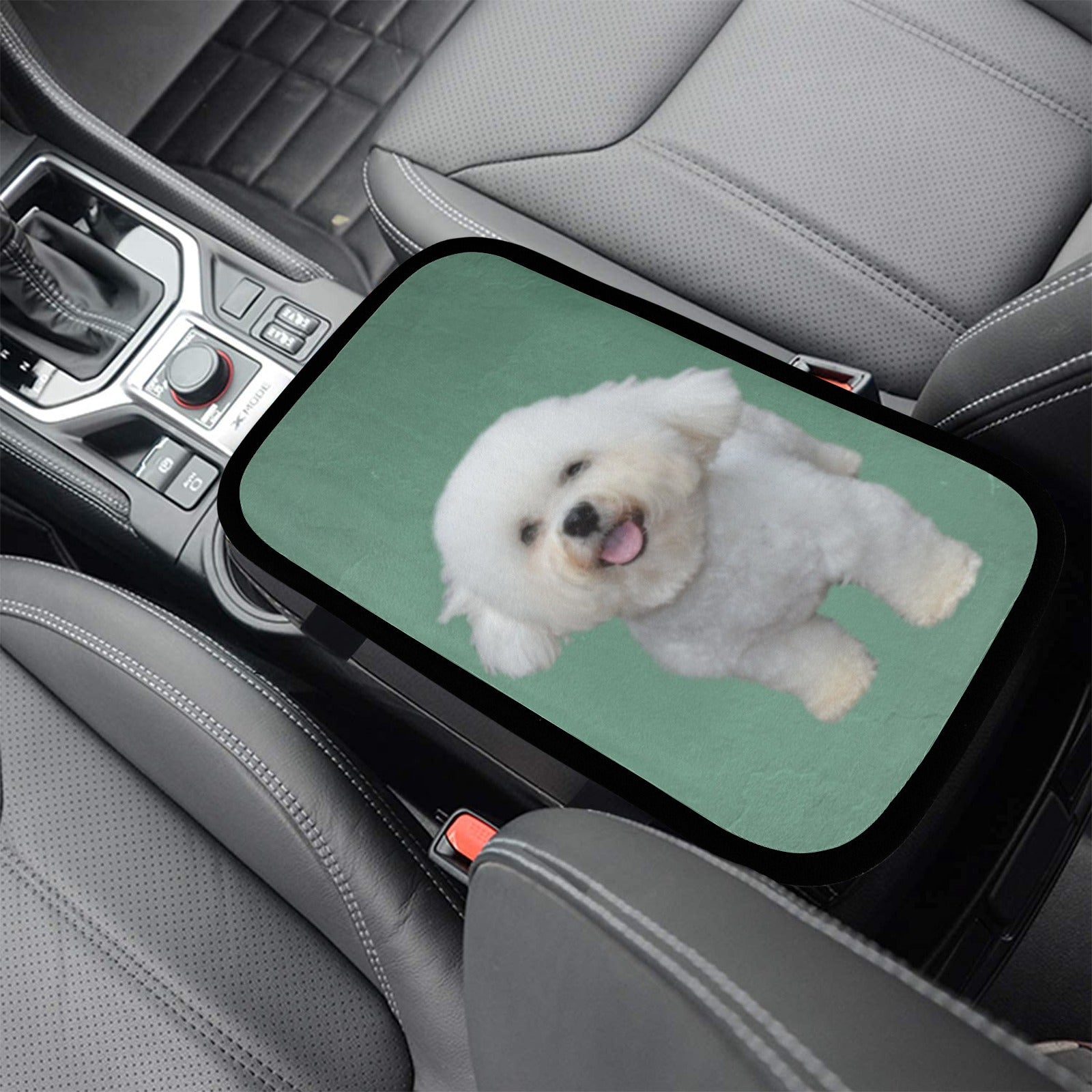 Bichon Car Console Cover