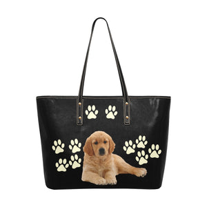 Golden Retriever Puppy Tote Bag