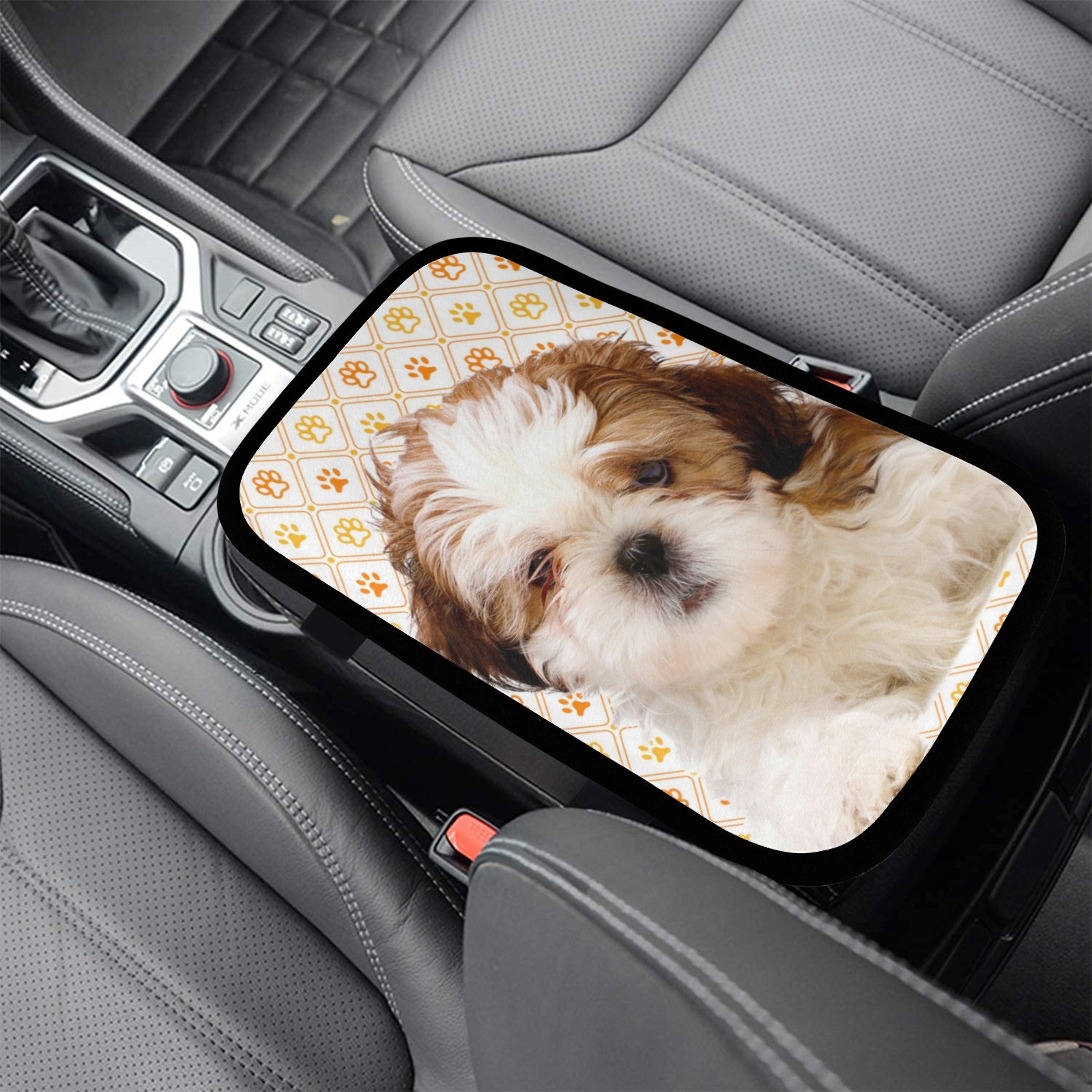 Shih Tzu Car Console Cover