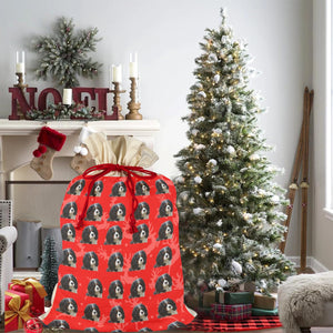 Cavalier Holiday Drawstring Bag