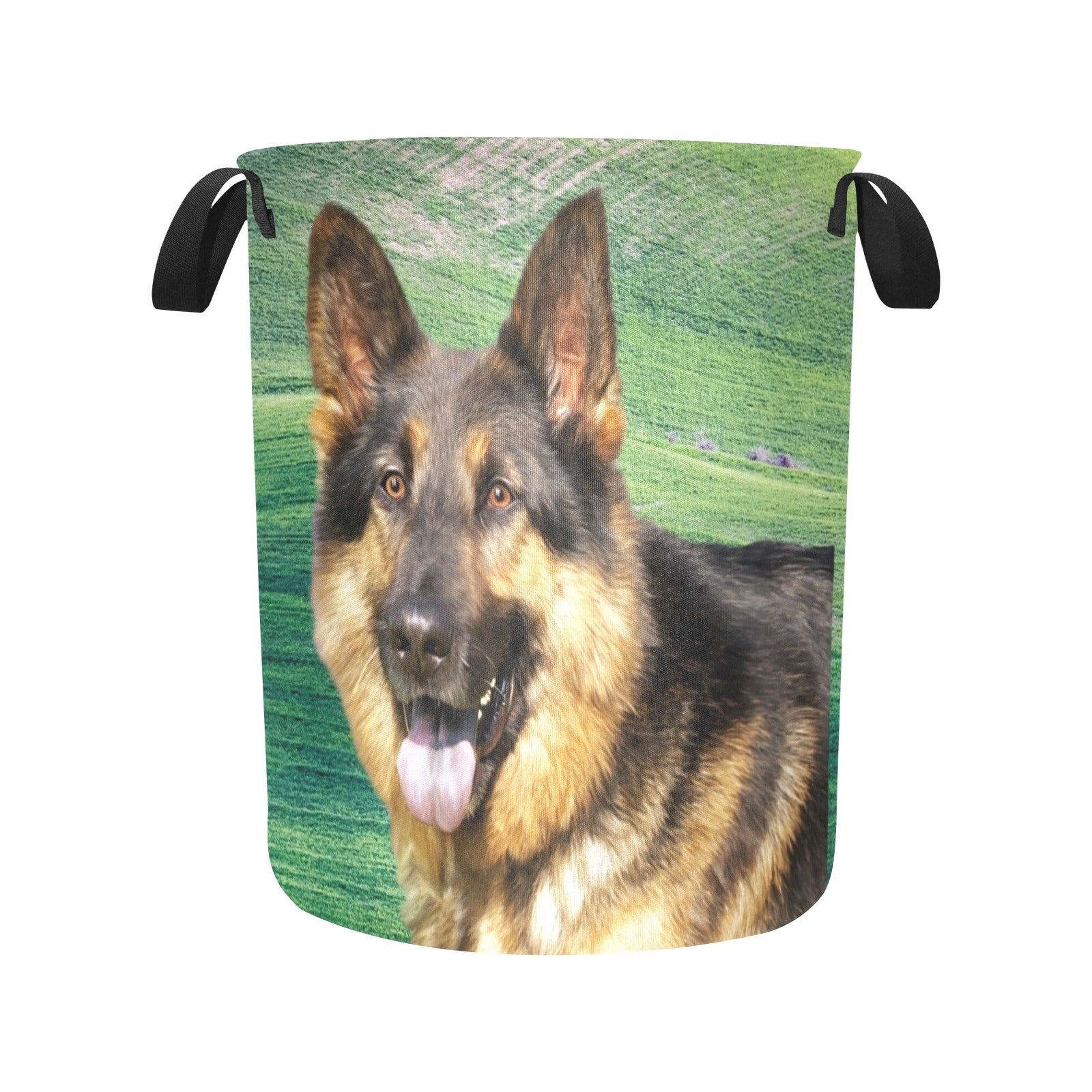 German Shepherd Laundry Basket