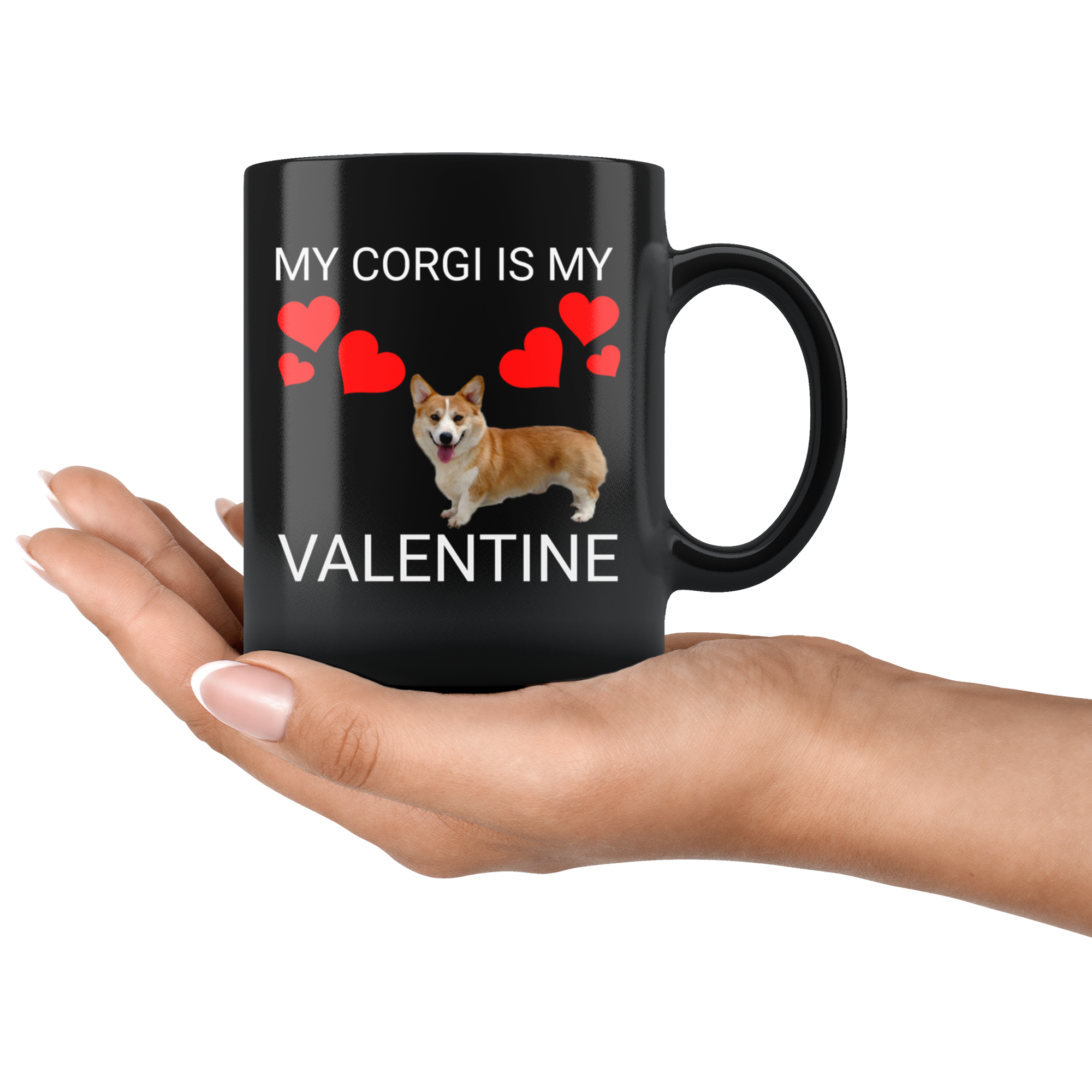 My Corgi Is My Valentine Mug