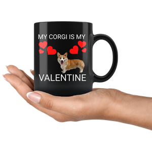 My Corgi Is My Valentine Mug