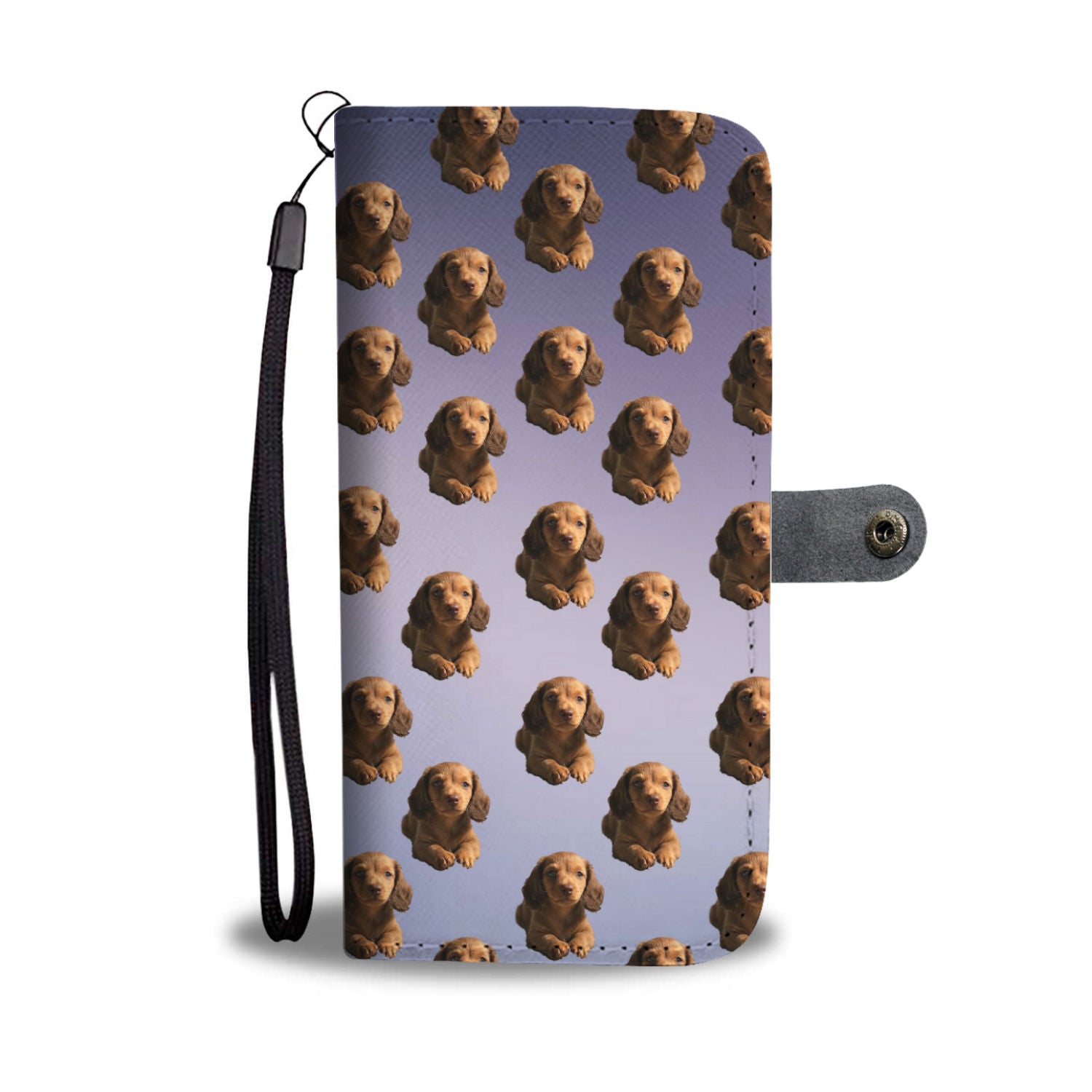 Dachshund Puppy Phone Case Wallet