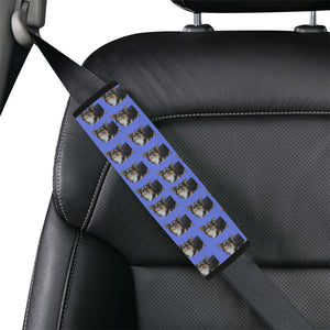 Chihuahua Car Seat Belt Cover - Black & Tan