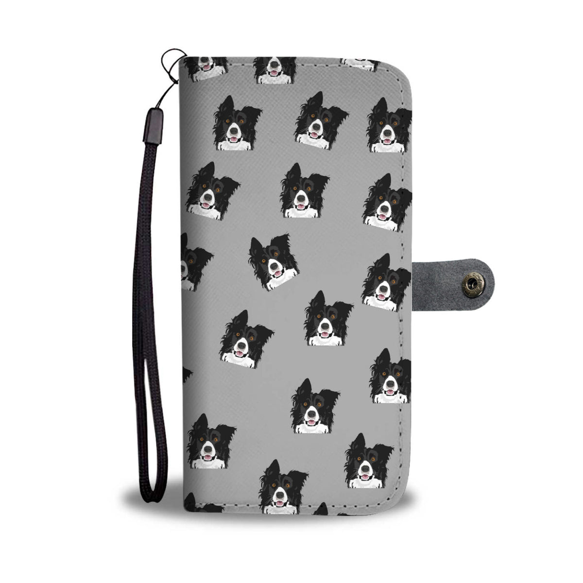 Border Collie Phone Case Wallet