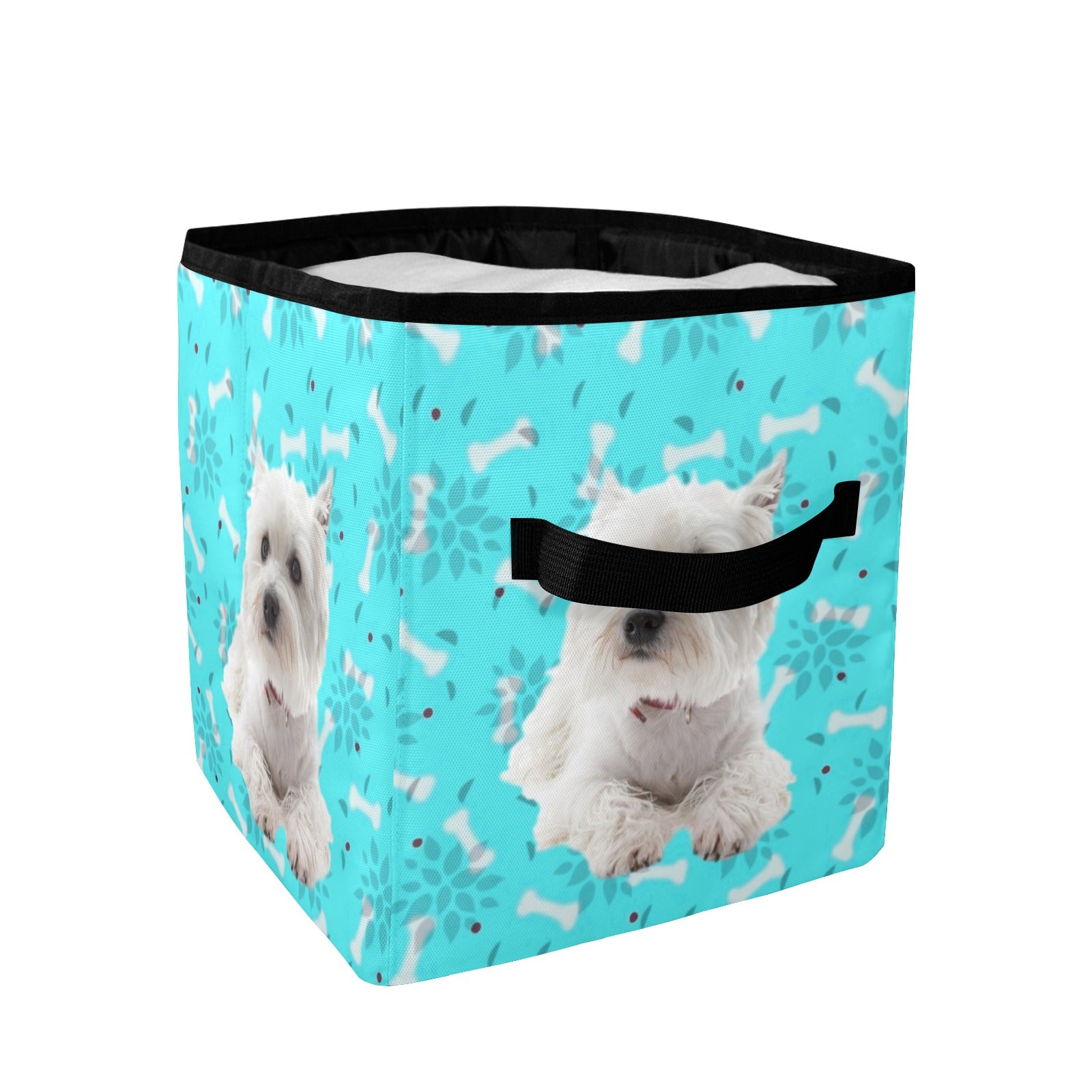 Westie & Bones Storage Basket