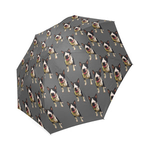 Bull Terrier Umbrella - Grey