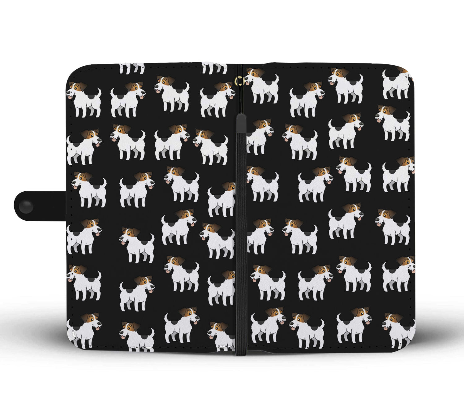 Jack Russell Phone Case Wallet - Cartoon